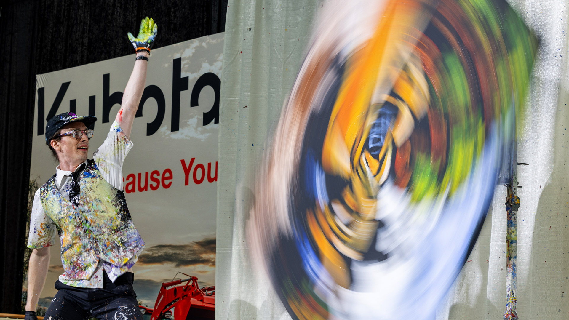 PaintJam Lights Up the Stage at Kubota’s Factory Grand Opening in Gainesville, Georgia