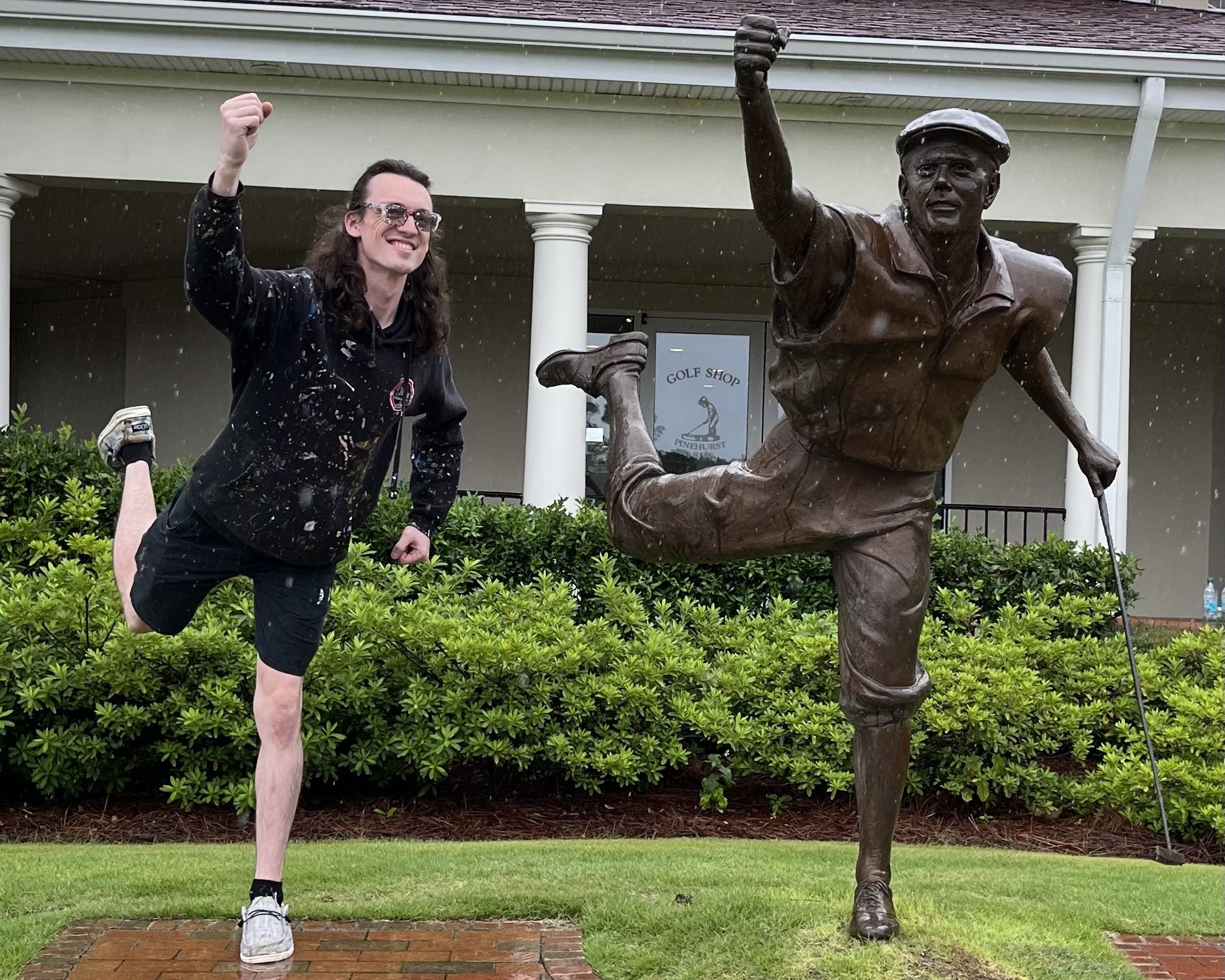 Legends Painted Live at Pinehurst for Premium Audio